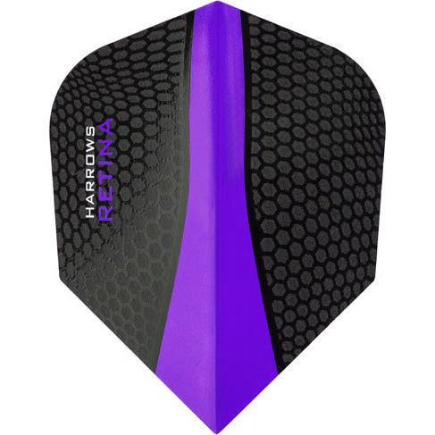 Retina Dart Flights - 100 Micron Shape Purple