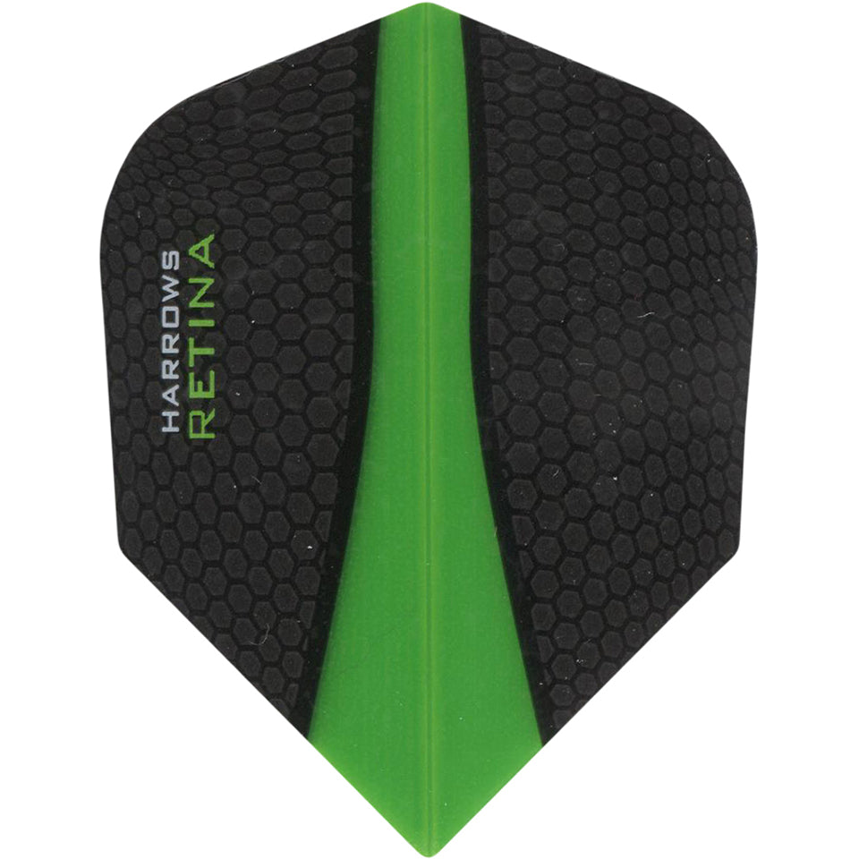 Retina Dart Flights - 100 Micron Shape Green