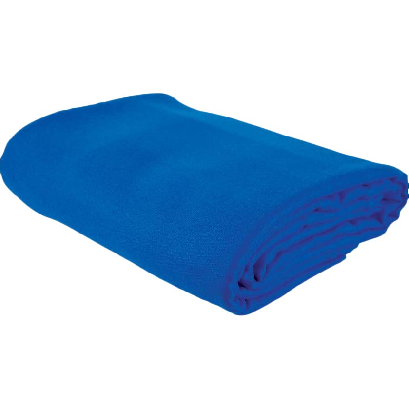 Championship Invitational Teflon 9 Foot Pool Table Cloth - Euro Blue