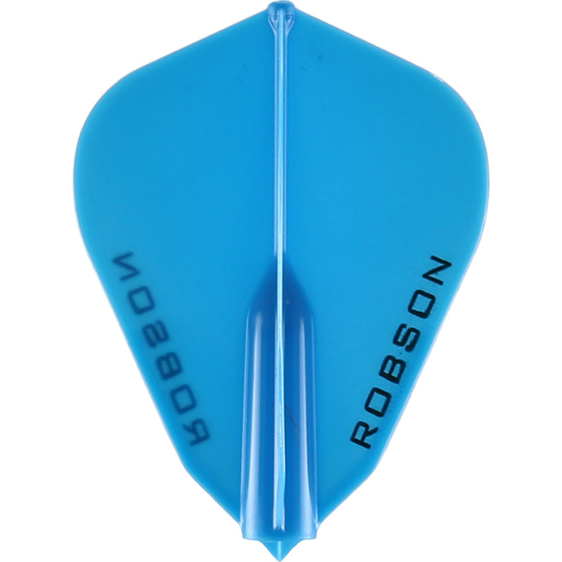 Robson Plus Dart Flights - Fantail Blue