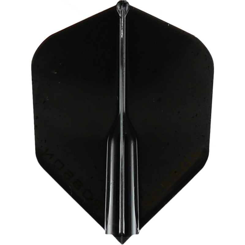 Robson Plus Dart Flights - Shape Black
