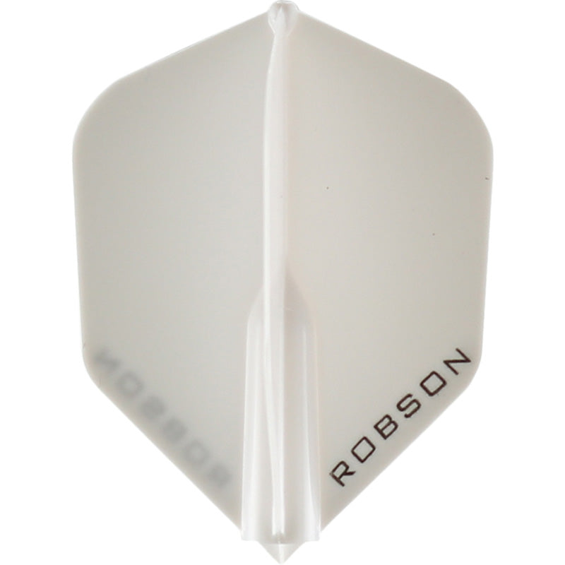 Robson Plus Dart Flights - Shape White