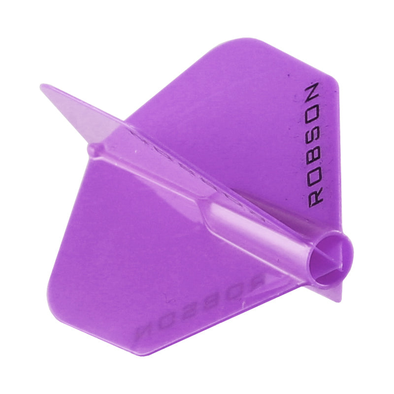 Robson Plus Dart Flights - Shape Purple