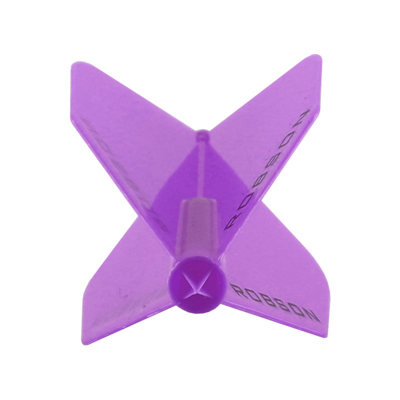 Robson Plus Dart Flights - Shape Purple