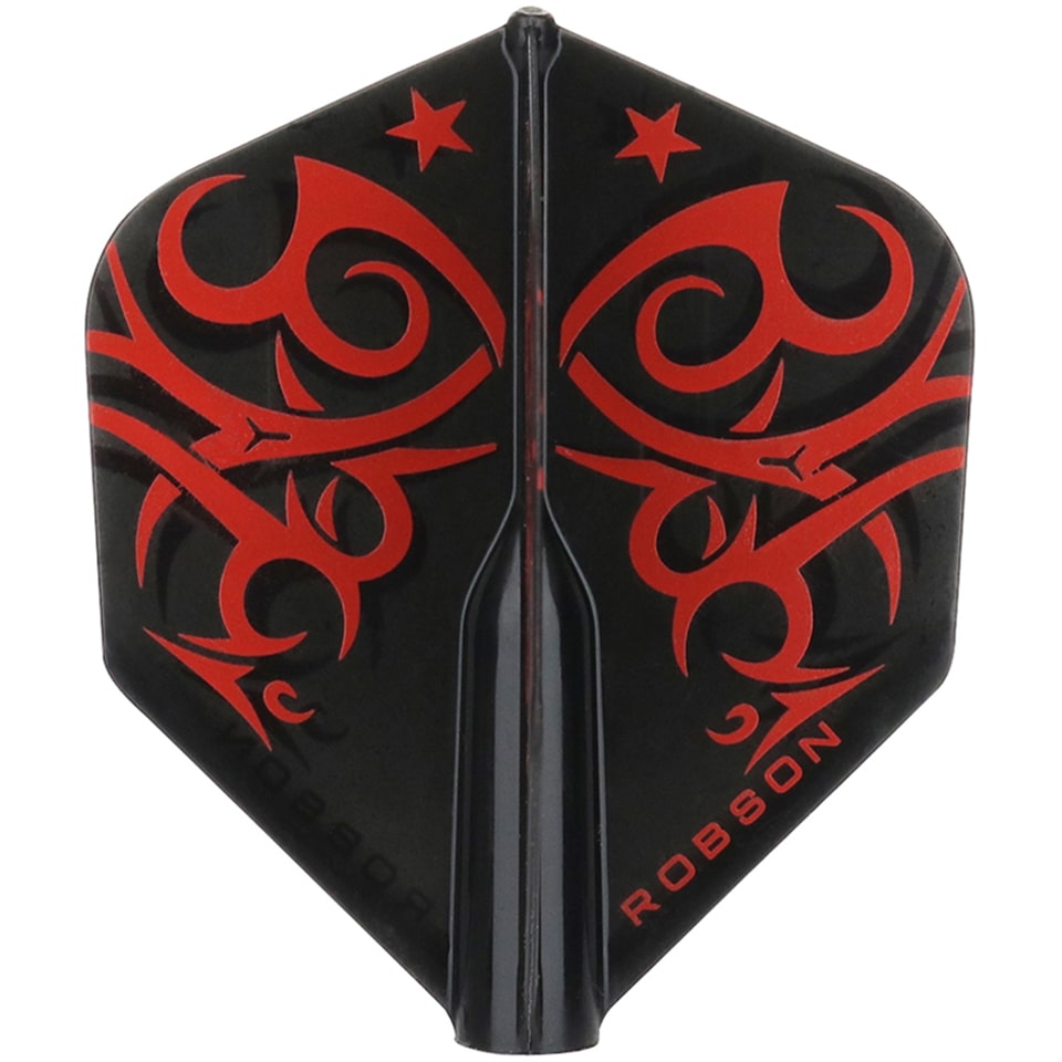 Robson Plus Tribe Dart Flights - Standard Red