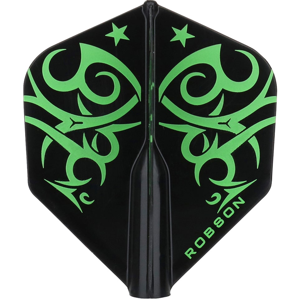 Robson Plus Tribe Dart Flights - Standard Green