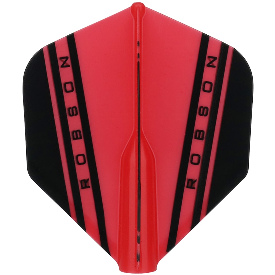 Robson Plus V Dart Flights - Standard Red