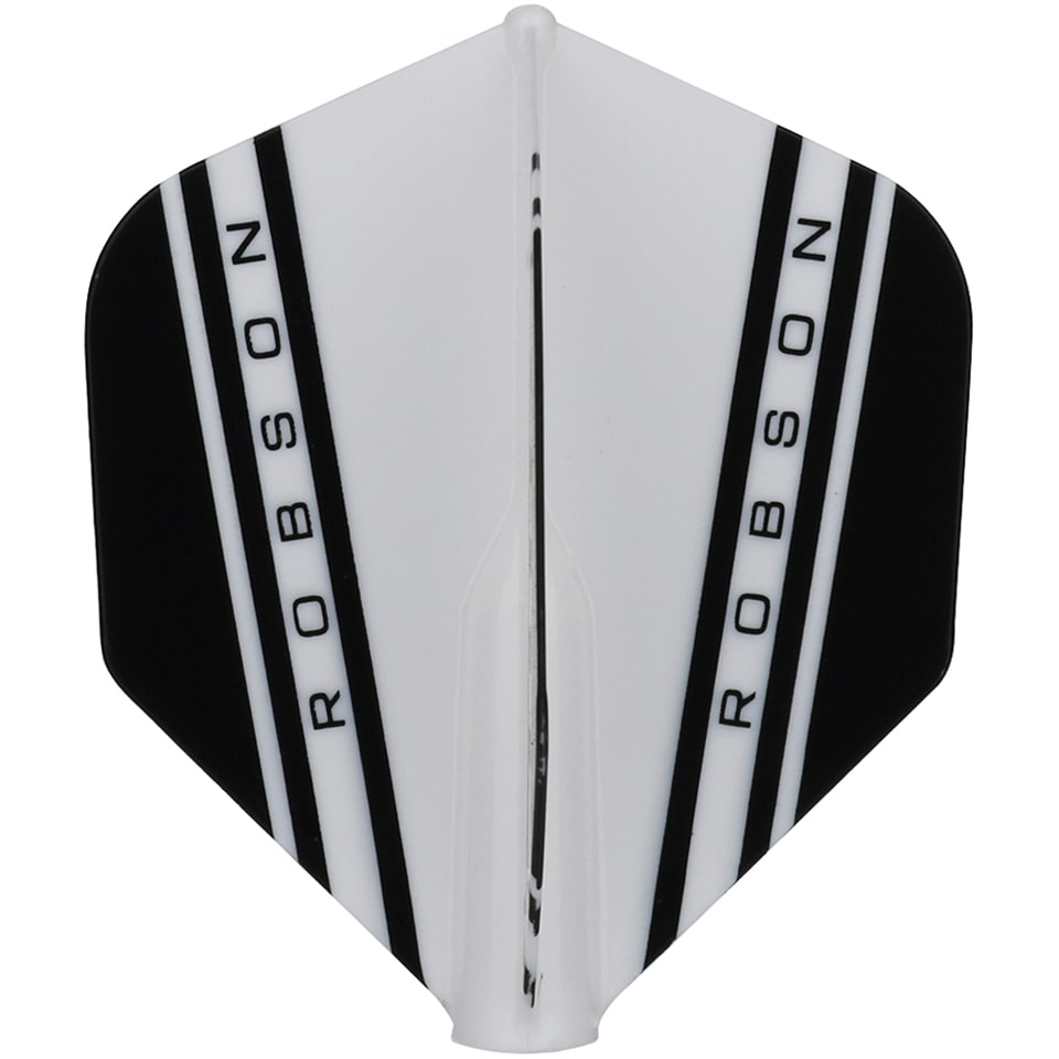 Robson Plus V Dart Flights - Standard White