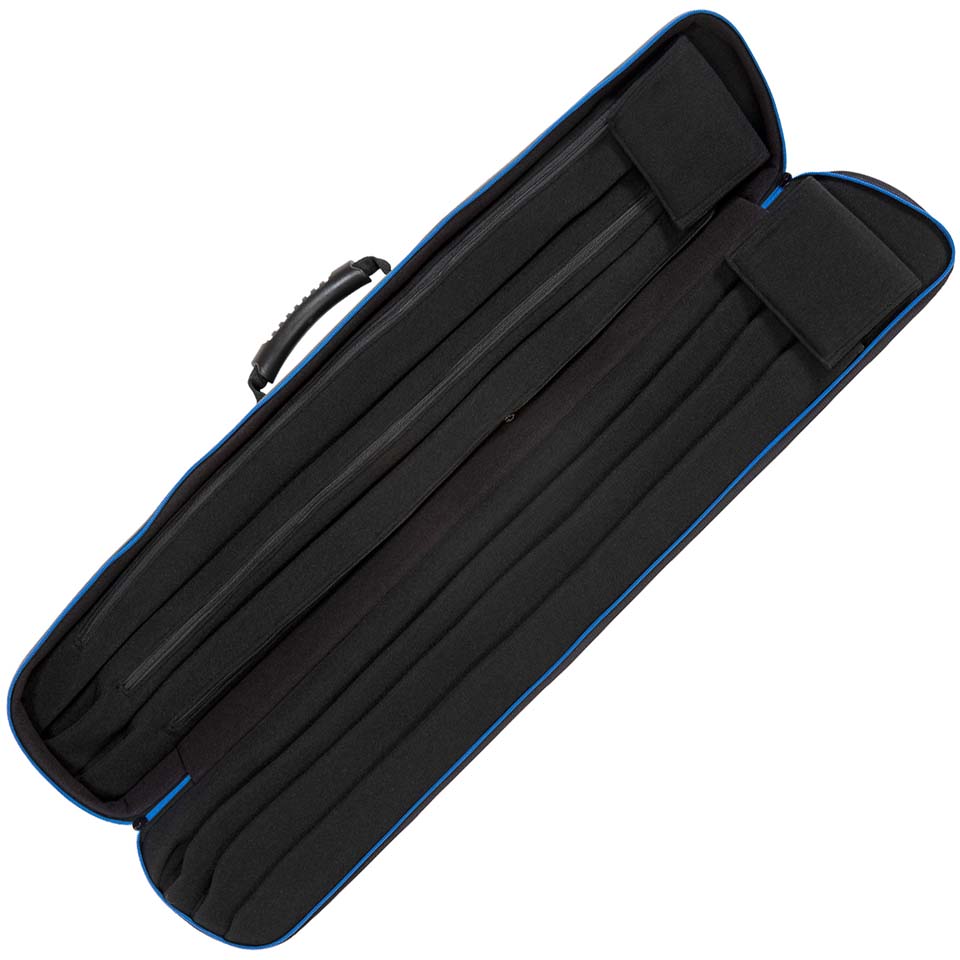 Lucasi 2B/4S Soft Cue Case - Blue