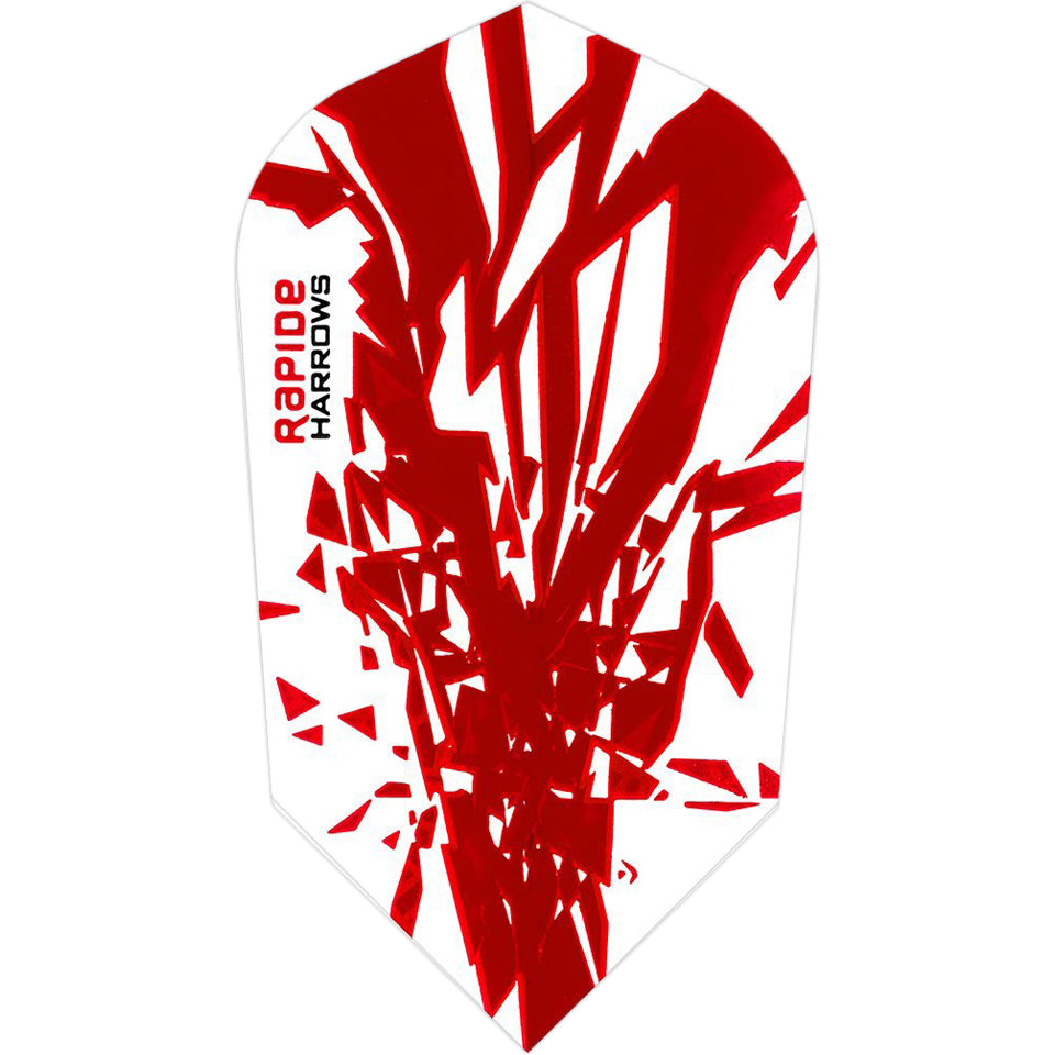 Rapide Dart Flights - Slim Red