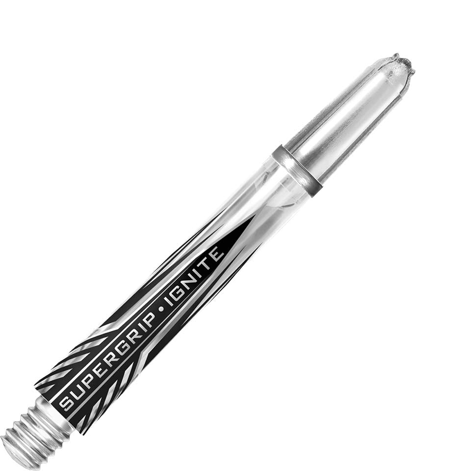 Harrows Supergrip Ignite Dart Shafts - Midi Clear