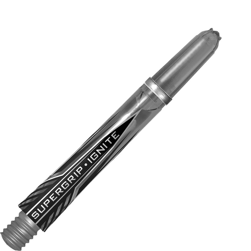 Harrows Supergrip Ignite Dart Shafts - Midi Smoke