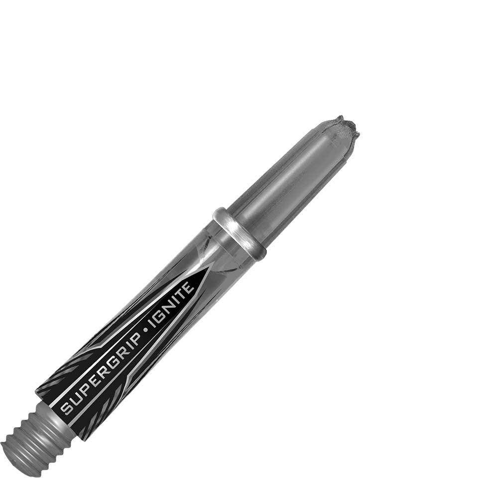 Harrows Supergrip Carbon Dart Shafts – Short, Black/Blue (Set Of 3)