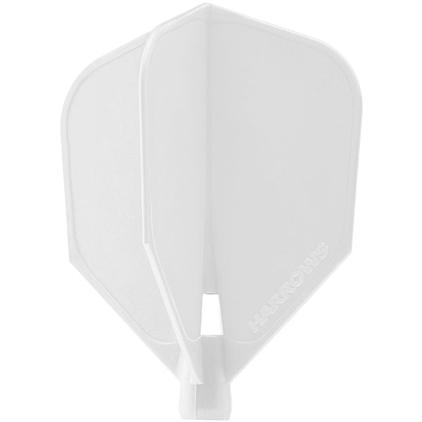 Harrows Clic Dart Flights - Standard White