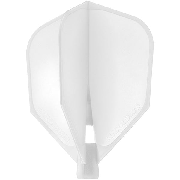 Harrows Clic Dart Flights - Standard Clear