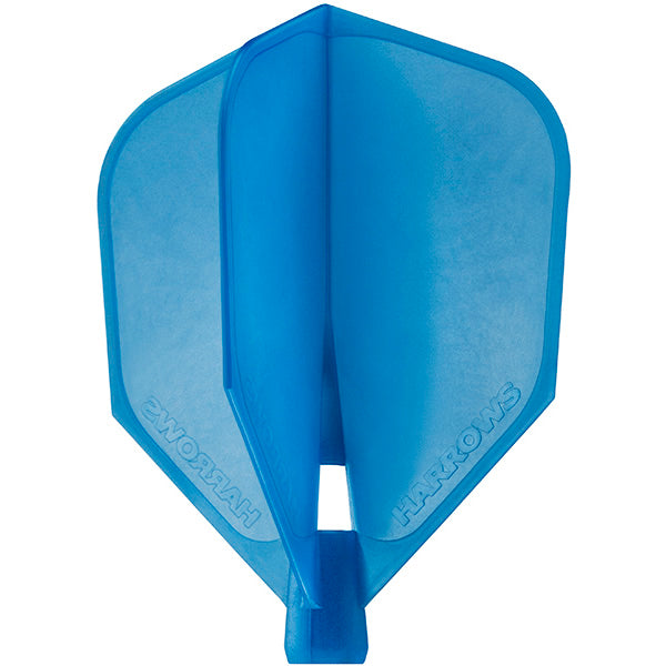 Harrows Clic Dart Flights - Standard Aqua