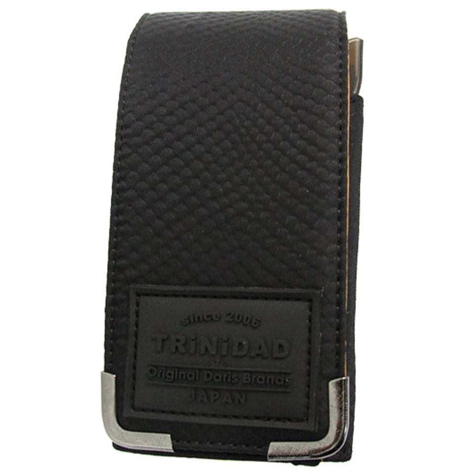 Trinidad Plain Croco Dart Case - Black
