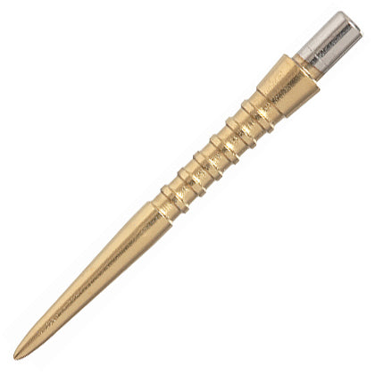 Target Storm Grooved Steel Points - 26mm Gold