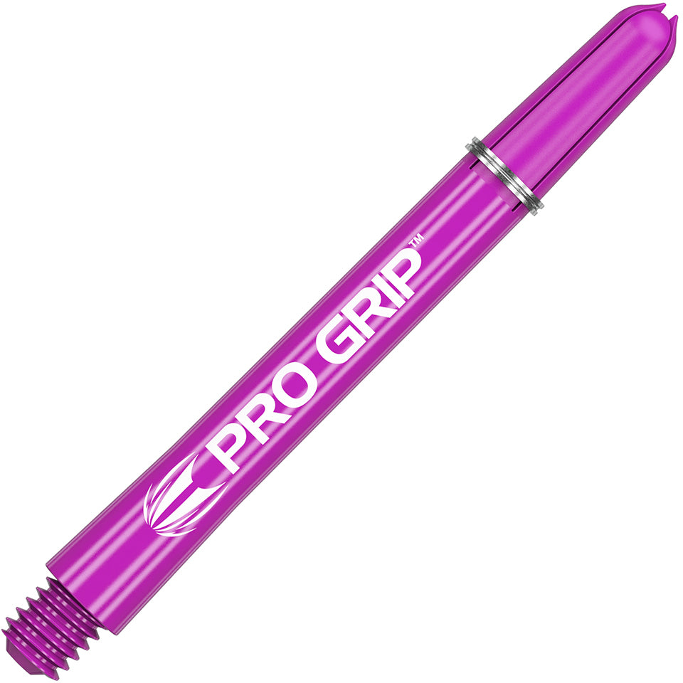 Target Pro Grip Nylon Dart Shafts - Medium Purple (3 Sets)