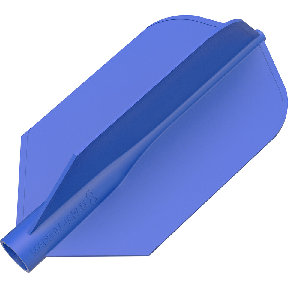 8 Flight Dart Flights - Blue Slim