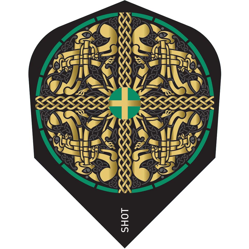 Shot Celt Cernunnos Dart Flights - Shape