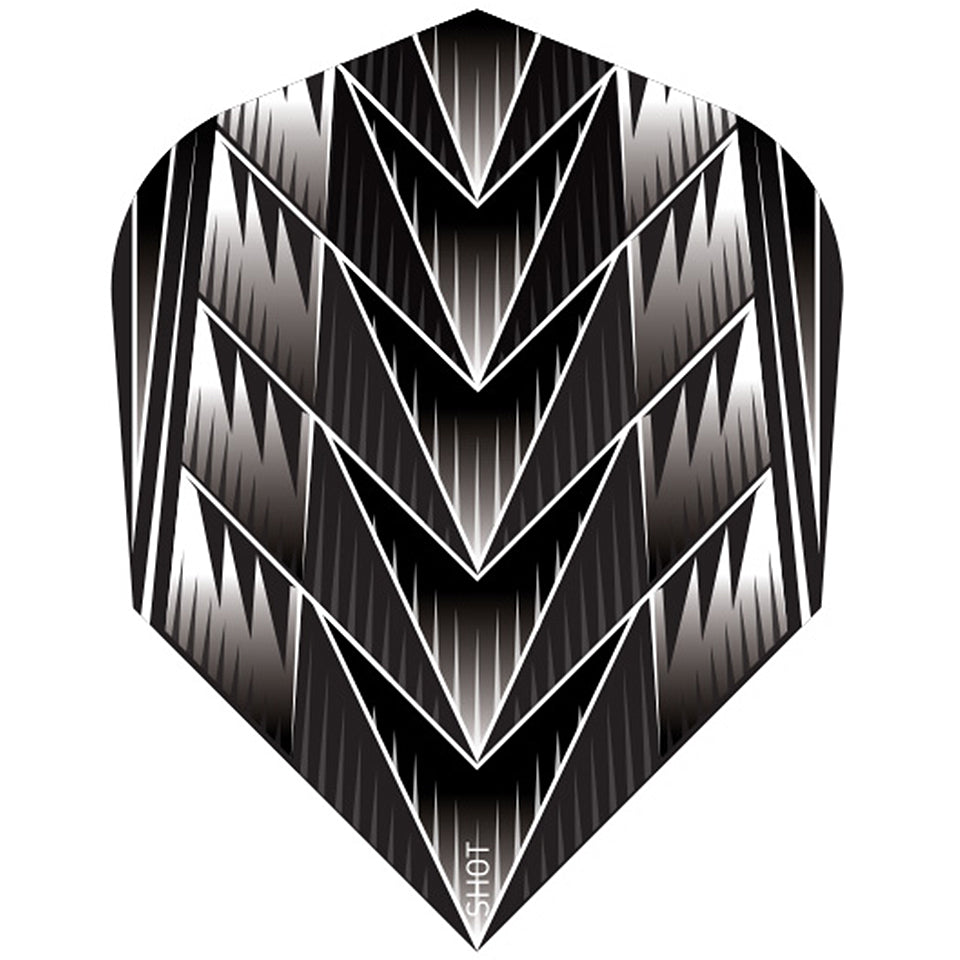 Shot Tribal Weapon 4 Dart Flights - Shape