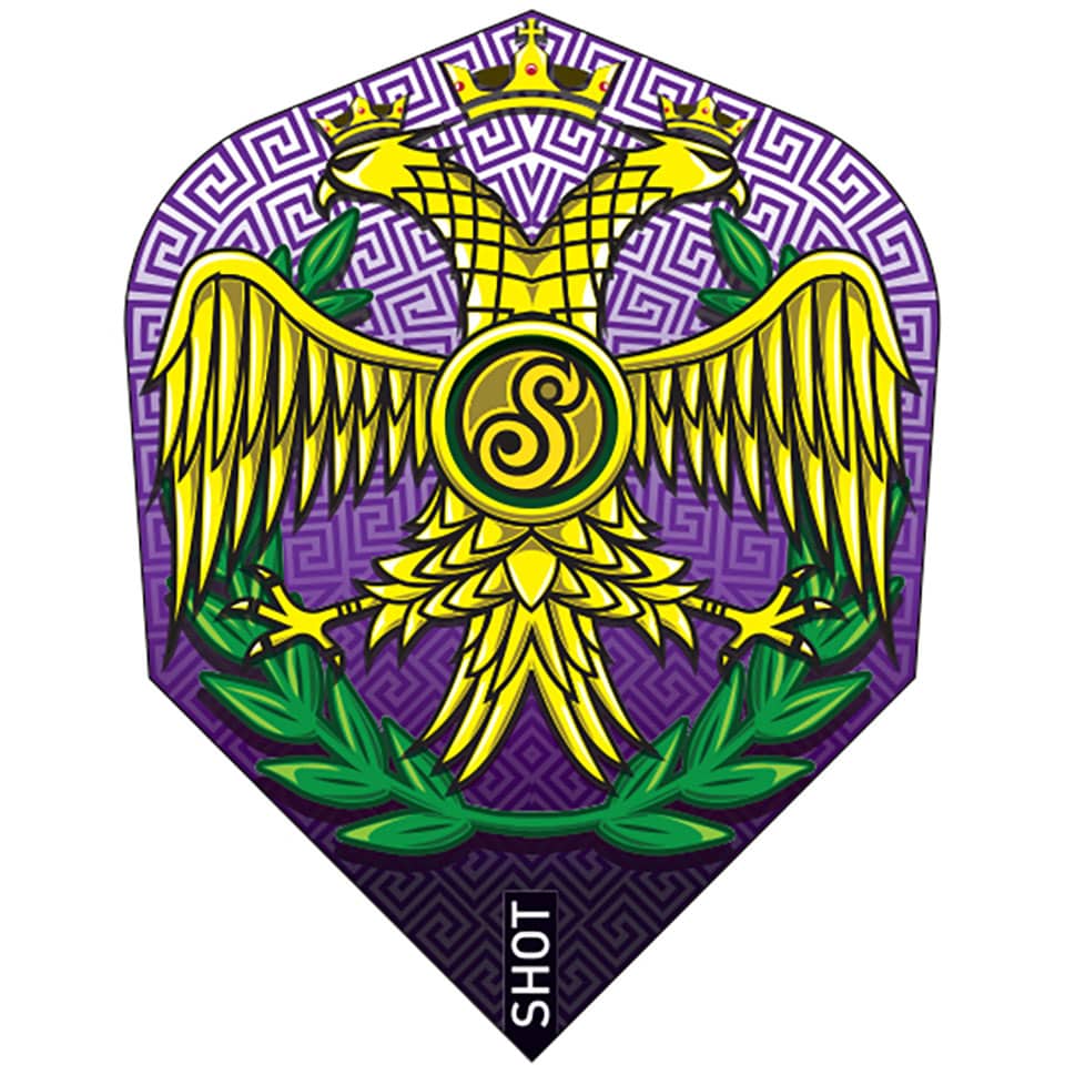 Shot Roman Empire Caesar Dart Flights - Shape