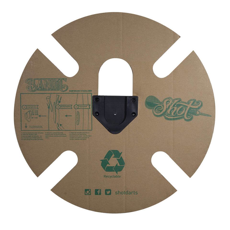 Shot Bandit New Generation Steel Tip Dartboard