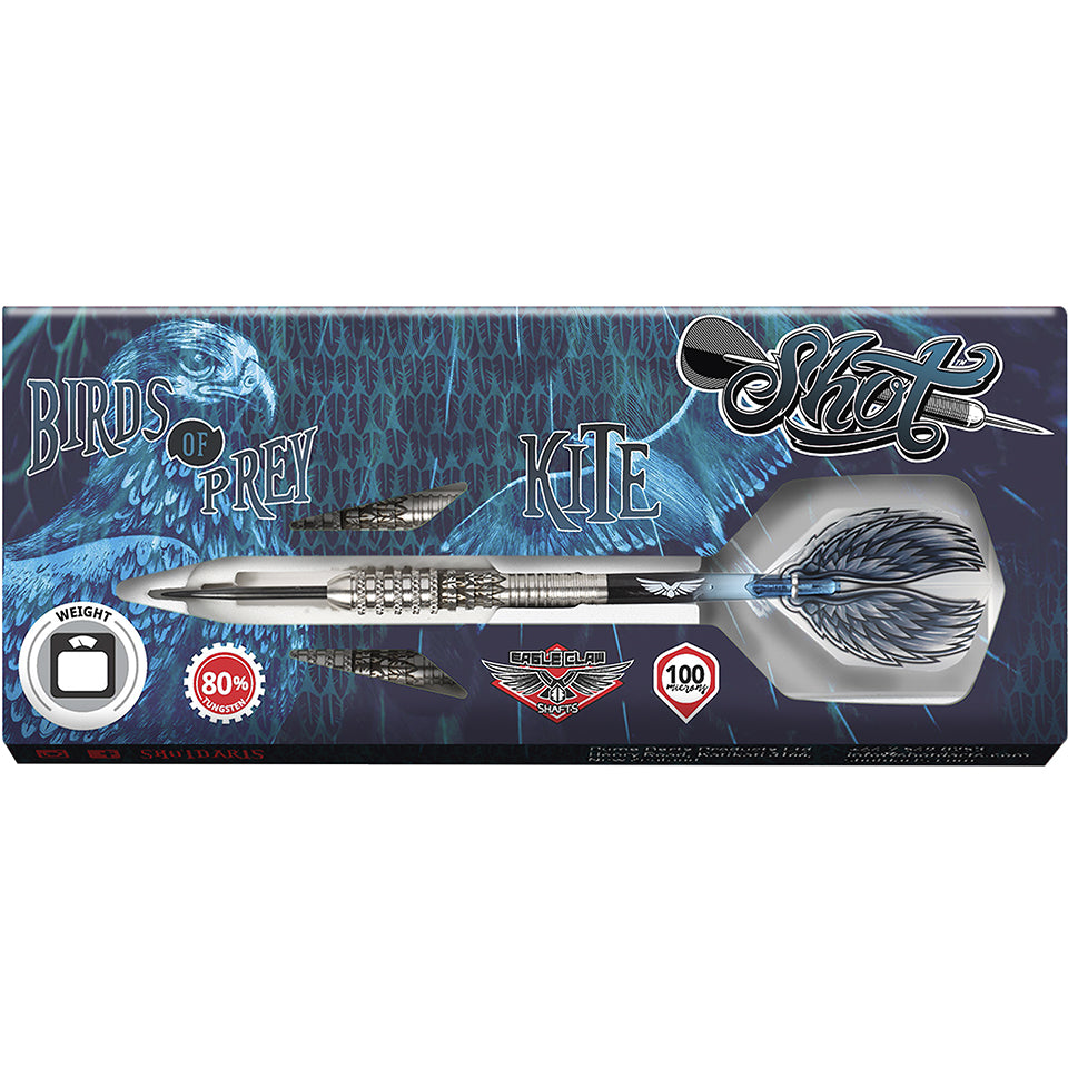 Shot Birds Of Prey Kite Steel Tip Darts - 23gm