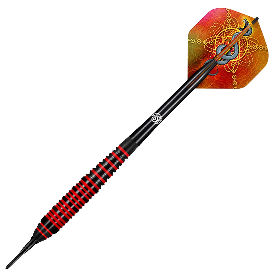 Shot Mystic Soft Tip Darts - Red 18gm