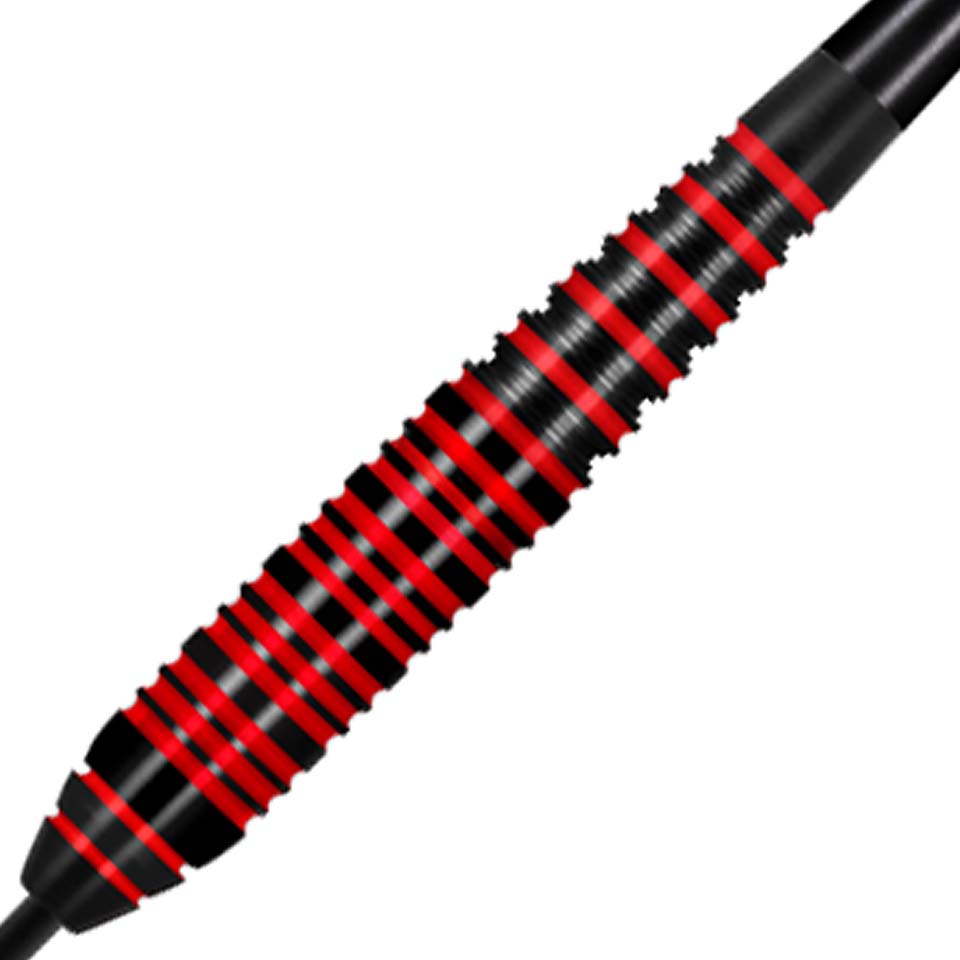 Shot Mystic Steel Tip Darts - Red 25gm
