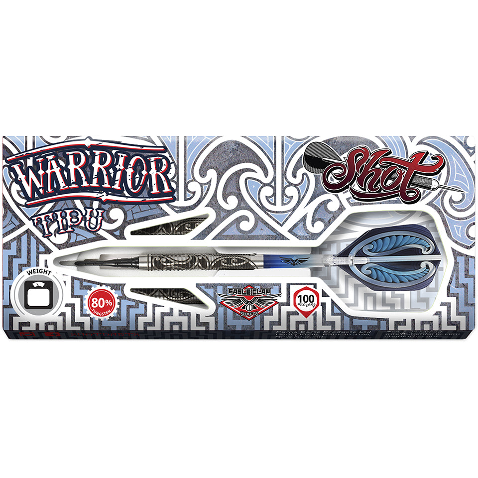 Shot Warrior Tipu Soft Tip Darts - 18gm