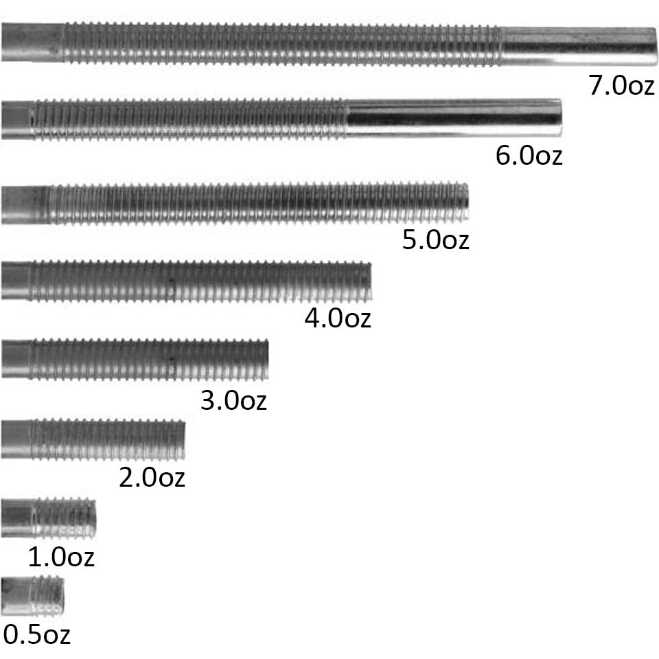 Viper/Action Pool Cue Weight Bolt 0.5oz