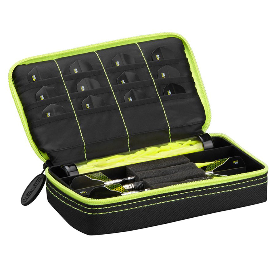 GLD Casemaster Plazma Dart Case - Black With Yellow
