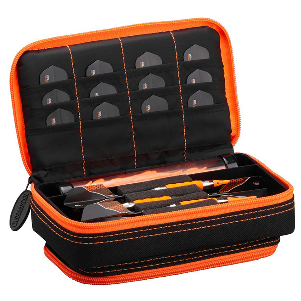 GLD Casemaster Plazma Plus Dart Case - Black With Orange