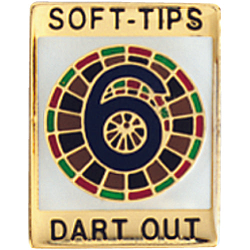 GLD Dart Out 6 Dart Pin