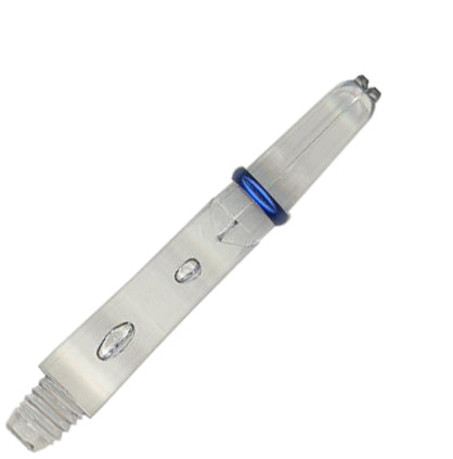 Harrows Supergrip Polycarbonate Dart Shafts With Rings - Short Clear