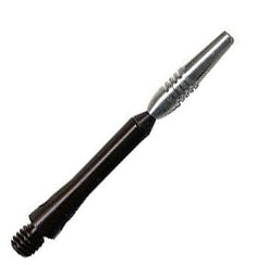 GLD Spinster Aluminum Dart Shafts - Medium Black
