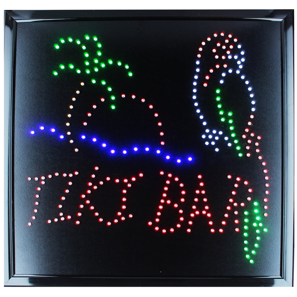 Tiki Bar Led Sign - 20 X 20