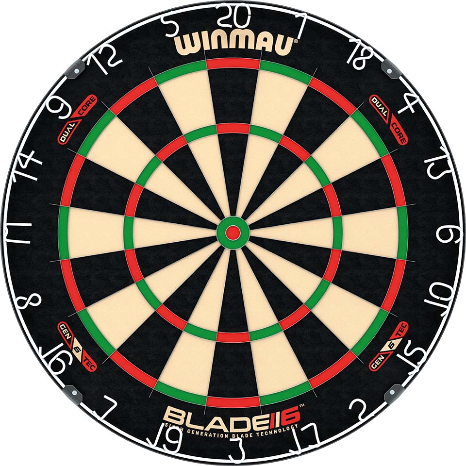 Winmau Blade 6 Dual Core Steel Tip Dartboard