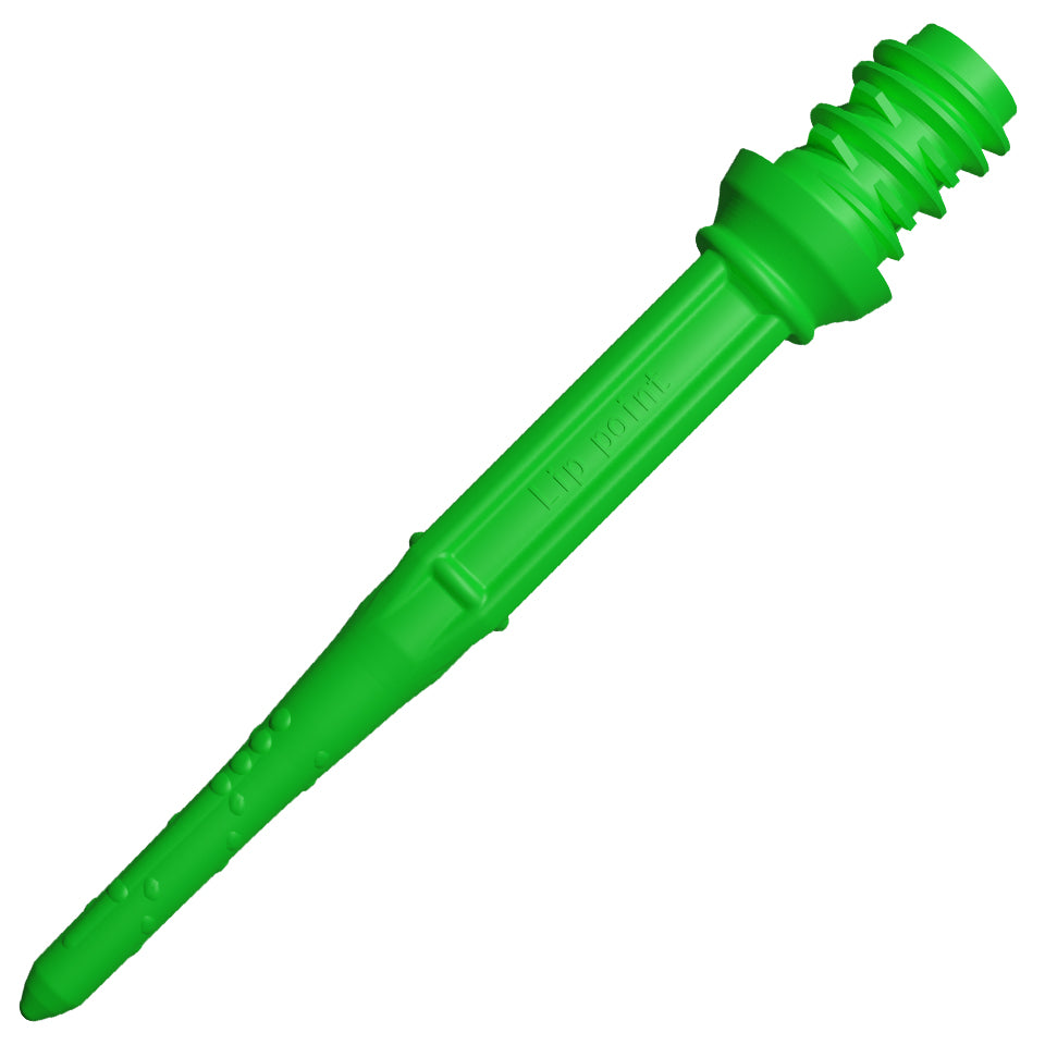 L-Style Lippoint Premium Long Soft Tip Points - Neon Green (30 Count)