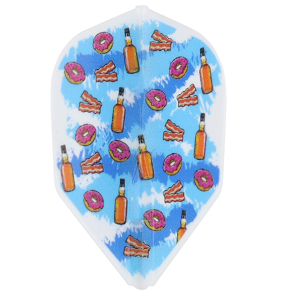L-Style EZ Bourbon Bacon & Donuts Dart Flights - L3 / Shape