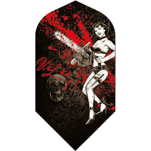 Adult Dart Flights - Slim Alchemy Chainsaw Mascara