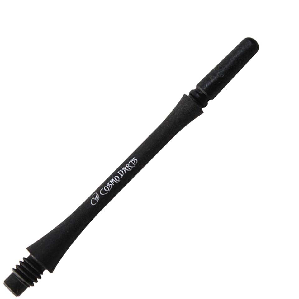 Fit Flight Carbon Slim Locked Dart Shafts - Super Medium #6 Black