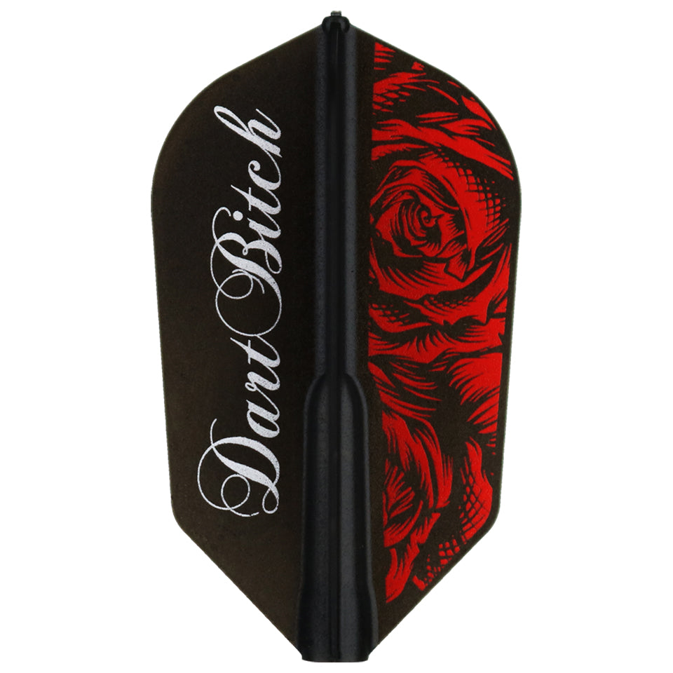 Fit Flight Dart Bitch Rose Dart Flights - Slim