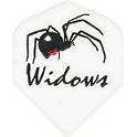 Laserdarts White Widow Dart Flights - Standard