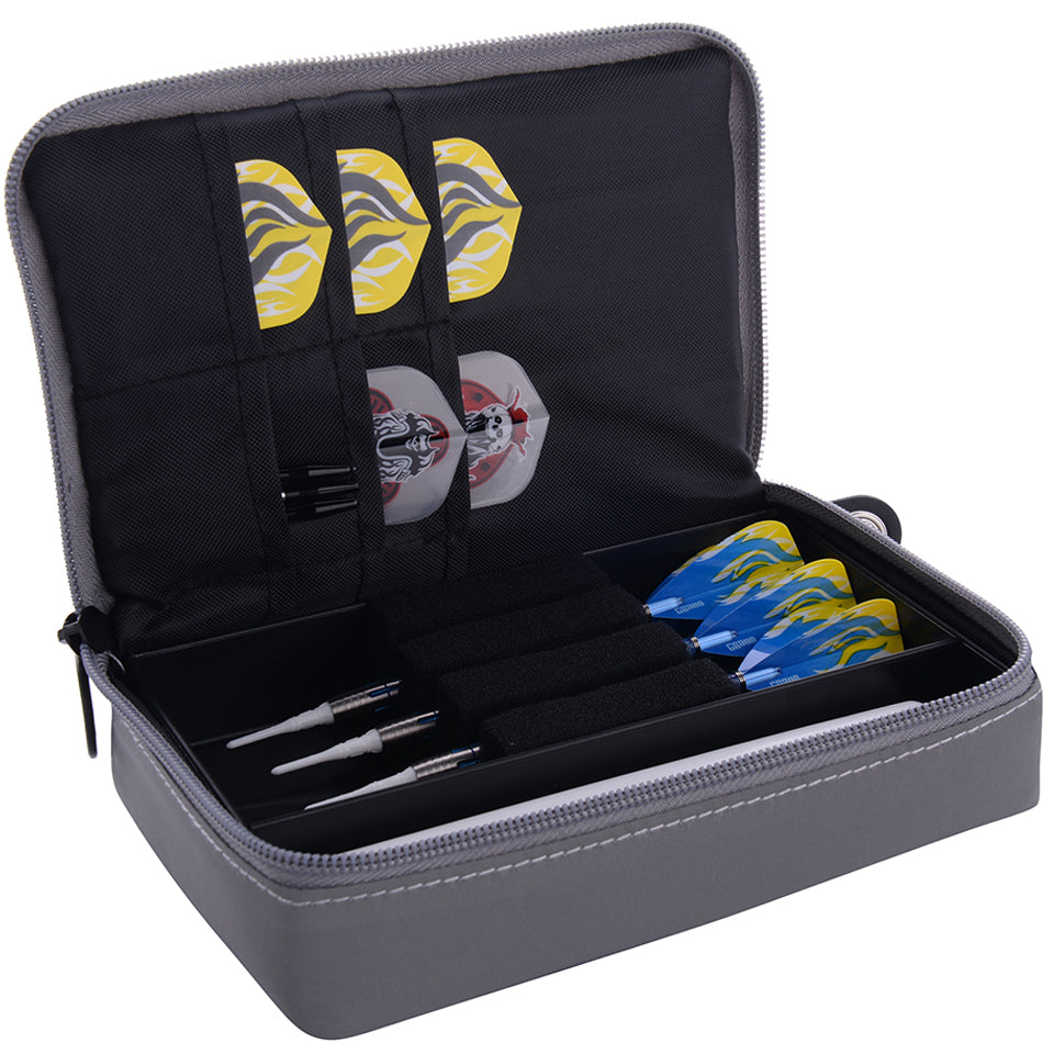 One80 Dart Box - Gray / Black