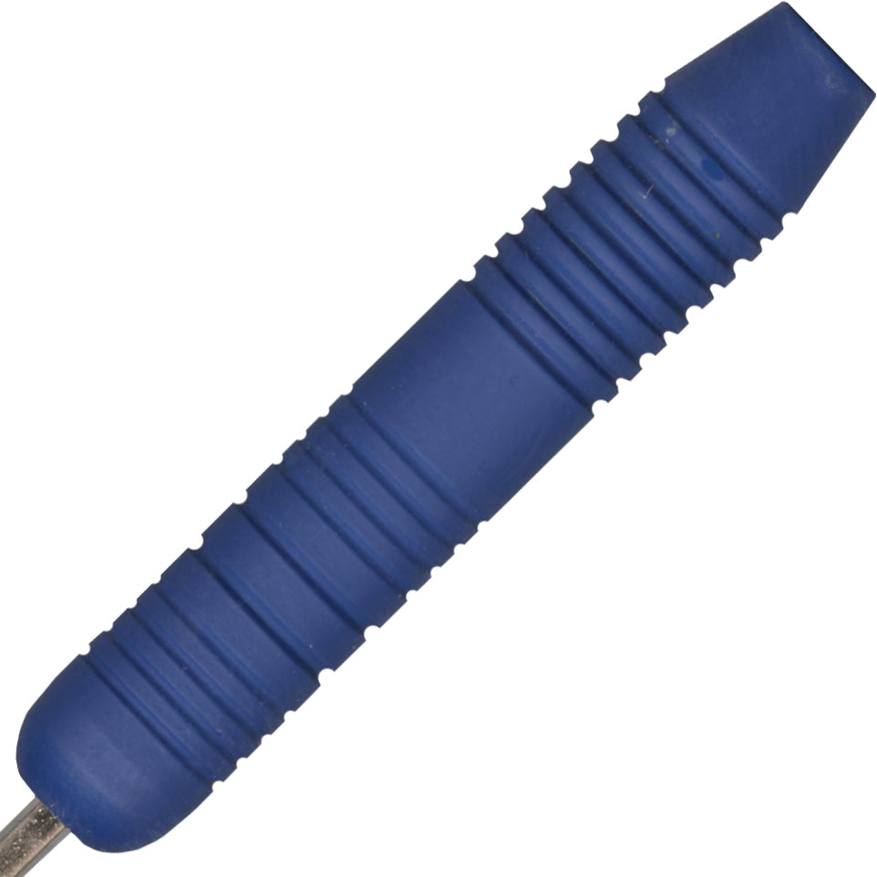 Unicorn Core Plus Rubberised Brass Steel Tip Darts - 23gm Blue