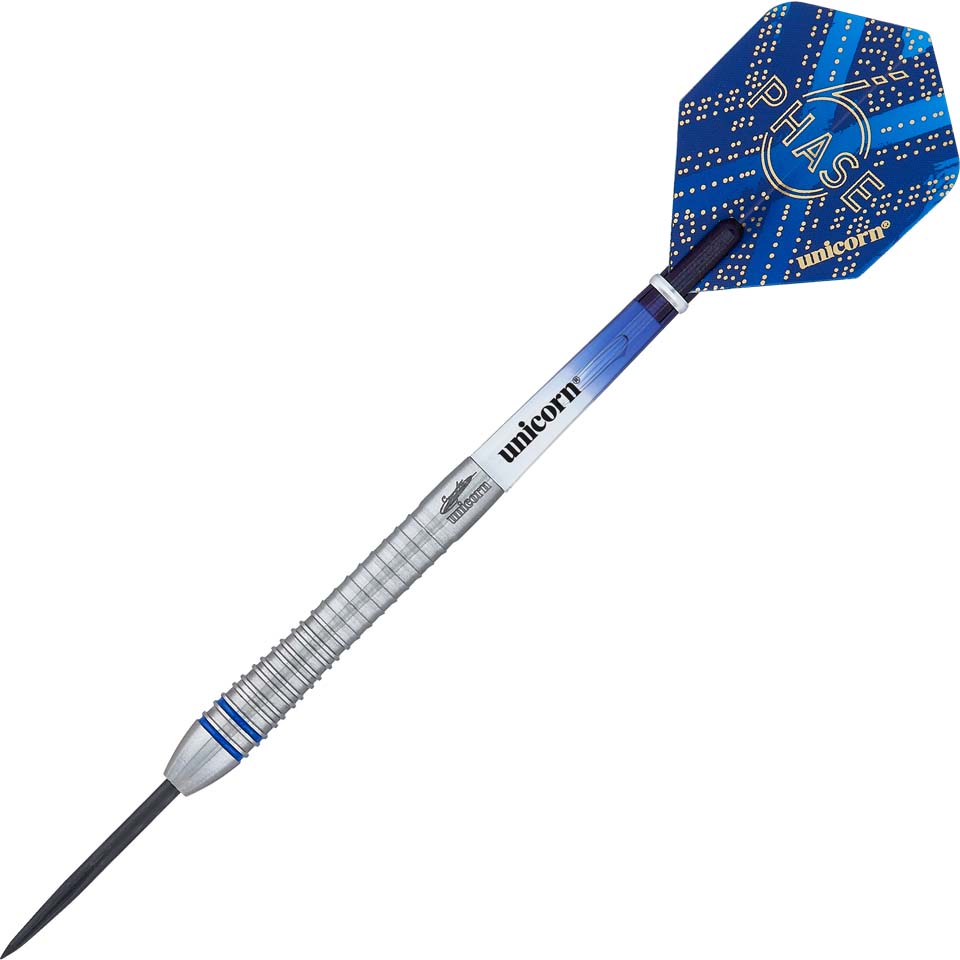 Unicorn World Champion Gary Anderson Phase 6 Steel Tip Darts - 22gm