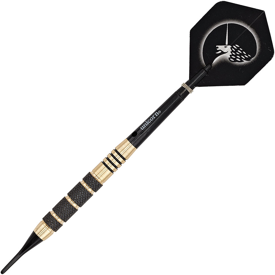 Unicorn Core Brass Soft Tip Darts - 17gm Black